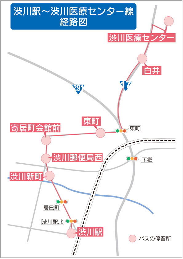 バス路線図