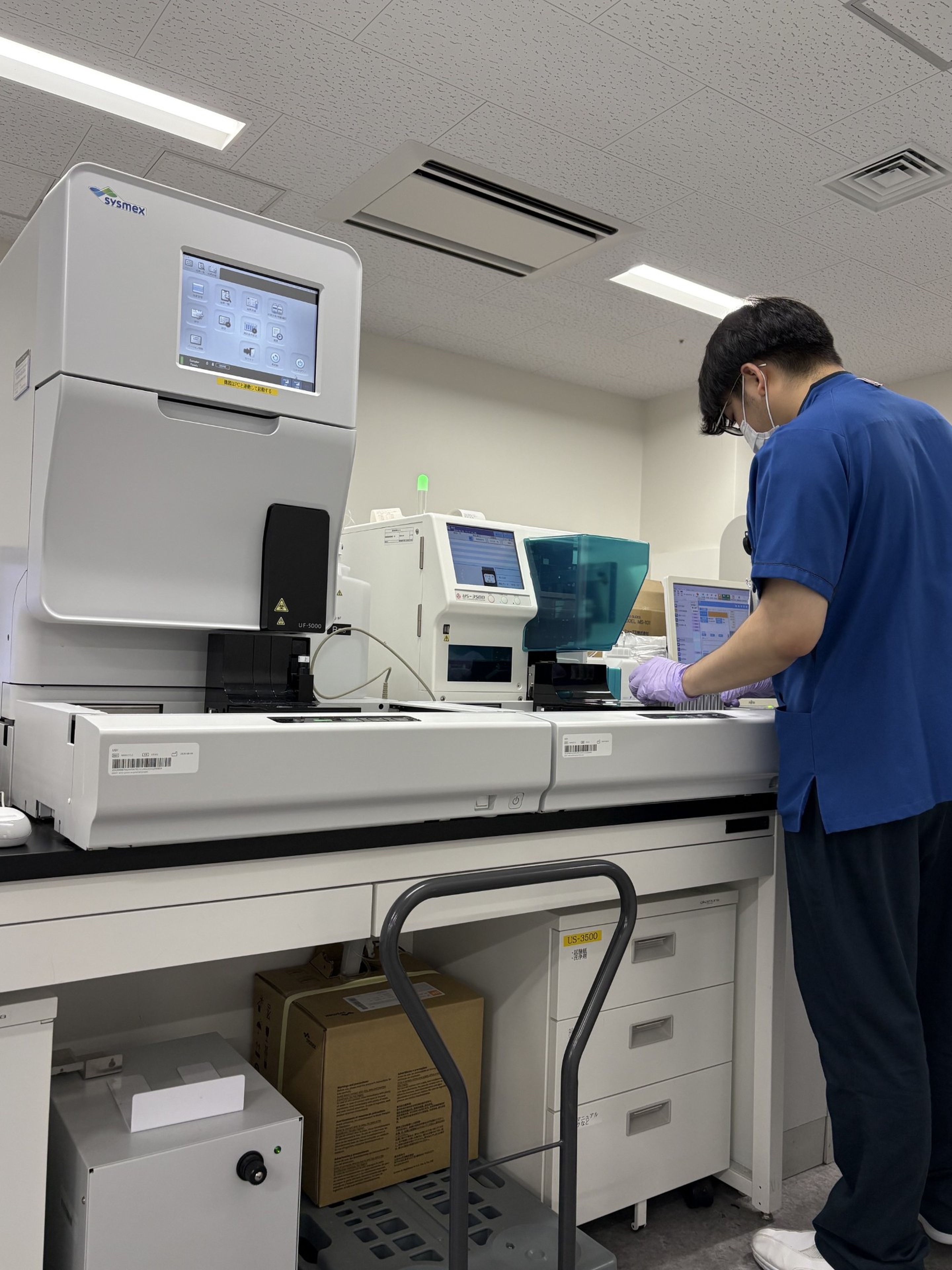 検体検査室の分析装置