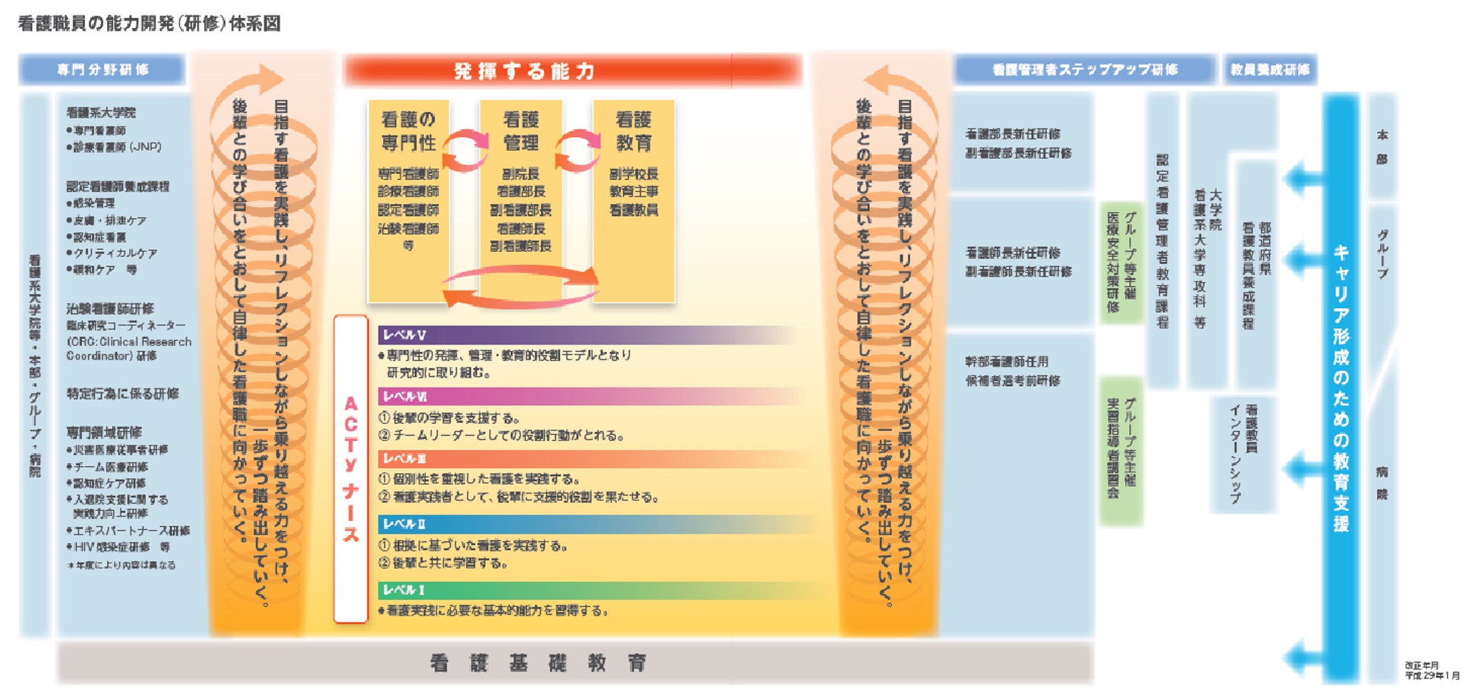 研修体系図